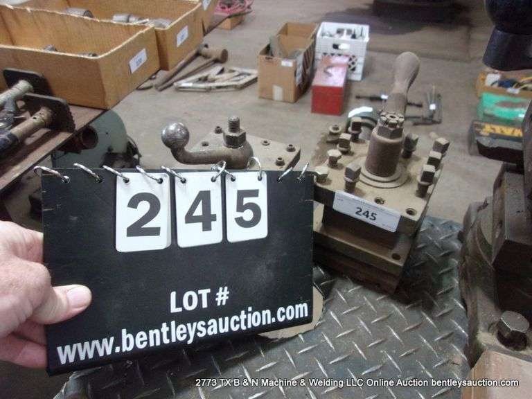 4 WAY TOOL CUTTER QUICK CHANGE TOOLING POST - SQUARE - Bentley ...