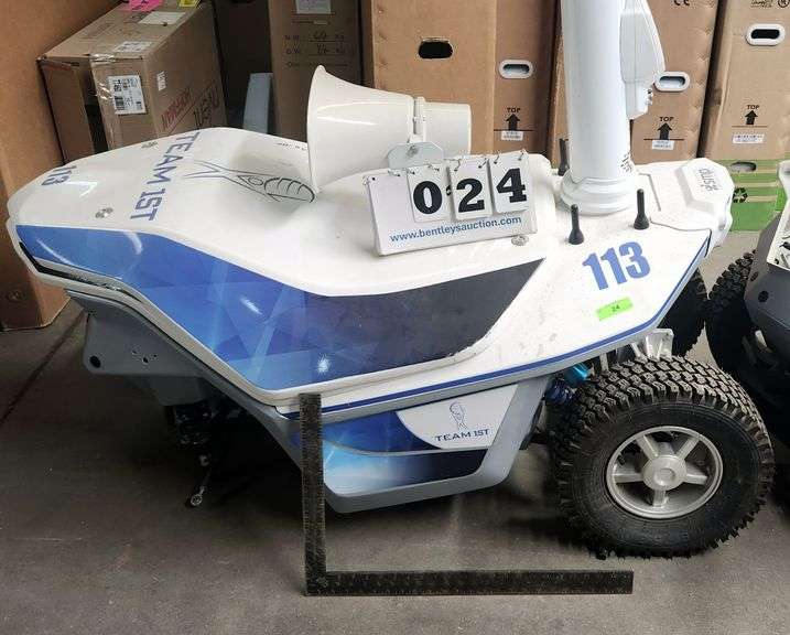 SMP ROBOTICS-SPEAKER & RECORDER MOUNTED ROBOT VEHICLE - POSSIBLE MISSING PARTS
