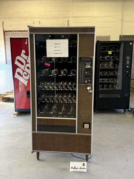 AUTOMATIC PRODUCTS SNACK SHOP, MODEL 111, S/N 11002176