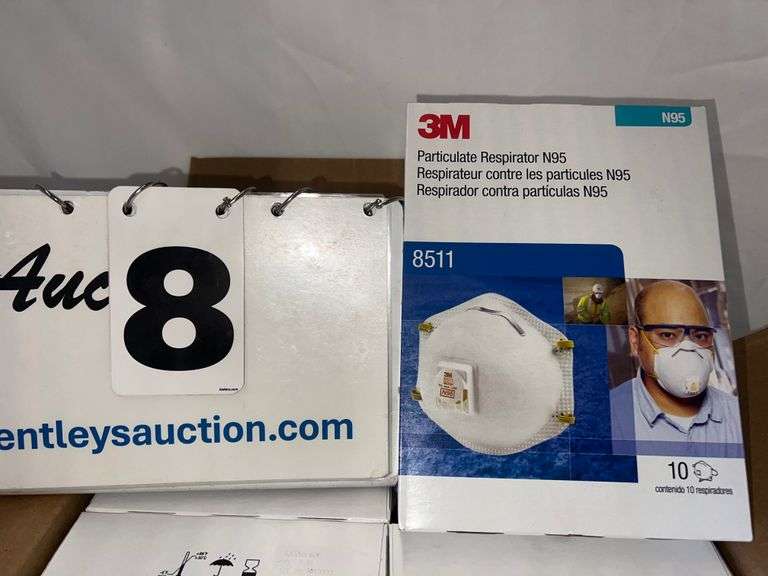 BOX: 3M RESPIRATOR N95 MASKS