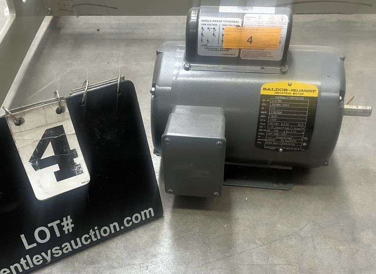 BALDOR/RELIANCE 1.5HP, 115/230 VOLTS, 1725 RPM