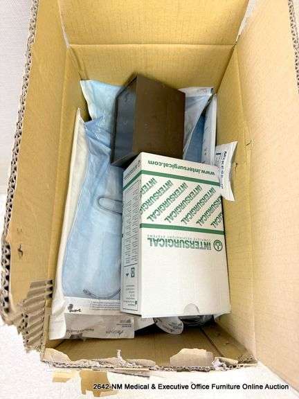 BOX OF MEDICAL TOOLS