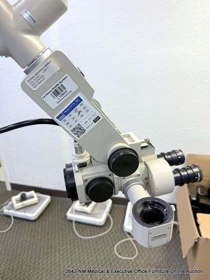 STORZ COUNTER POSE MICROSCOPE W/ OLYMPUS 250