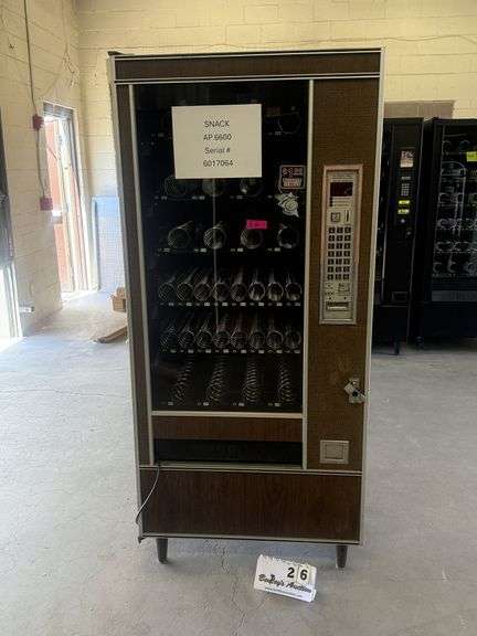 AUTOMATIC PRODUCTS SNACK SHOP, MODEL 6600, S/N 6017064