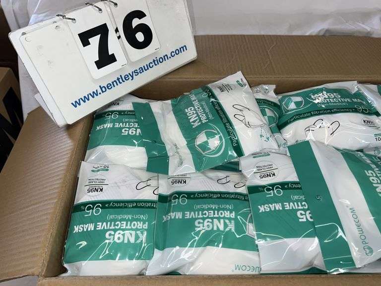 BOX: KN95 PROTECTIVE MASKS