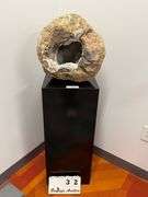 ROUND GEODE W/ STAND