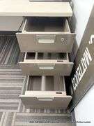 OFFICE DESK TOP W/ FILE CABINET