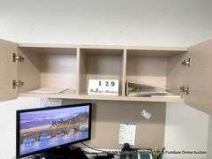 DESK & OVERHEAD BIN
