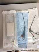 BOX OF MEDICAL TOOLS