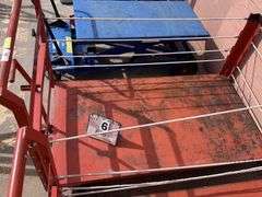 ORANGE METAL CART