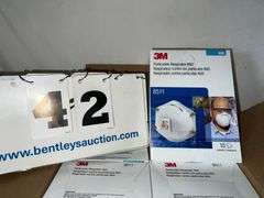 BOX: 3M RESPIRATOR N95 MASKS