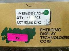 BOX: EDT CORP PANELS, P/N: ETM07000 1ADH6, 12 PCS - Bentley ...