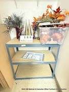 METAL SHELVING UNIT