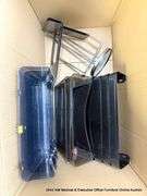 BOX OF OFFICE SUPPLIES
