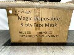 BOX: MAGIC DISPOSABLE 3-PLY FACE MASKS