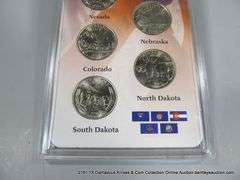 2006 U.S. MINT STATEHOOD QUARTER COLLECTION COMMEMORATIVE SET - 5 COINS
