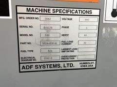 ADF MODEL: 550 BLASTING CABINET