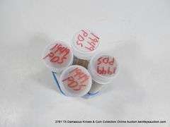 3-1/2 TUBES: 1949 P,D,S MINT LINCOLN HEAD WHEAT PENNIES (3X MONEY)