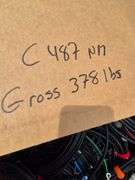 BOX: ASSORTED CABLE, 378 LBS GROSS