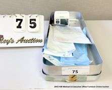 STERILIZATION TRAY W/ BLOOD PRESSURE CUPS