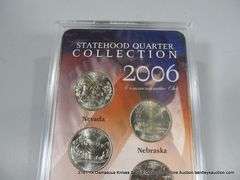 2006 U.S. MINT STATEHOOD QUARTER COLLECTION COMMEMORATIVE SET - 5 COINS
