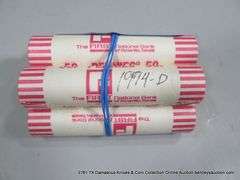 BANK ROLS: LINCOLN HEAD PENNIES - 1974-D (5X MONEY)