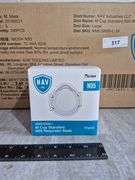 BOX: NAV N95 RESPIRATOR MASKS