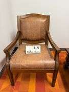 BEST CHAIR INC LEATHER ARM CHAIR