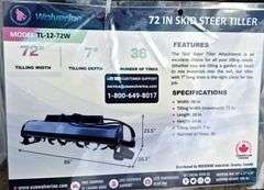 2025 WOLVERINE SKID STEER TILLER ATTACHMENT MODEL: TL-12-72W,