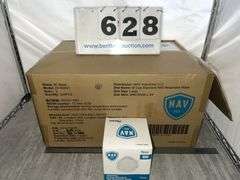 BOX OF NAV N95 RESPIRATOR MASKS