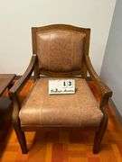 BEST CHAIR INC LEATHER ARM CHAIR
