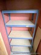 6' METAL SHELVING UNIT