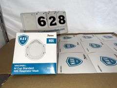 BOX OF NAV N95 RESPIRATOR MASKS