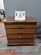 4-DRAWER WOOD CABINET