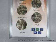 WHITMAN DISPLAY - 2007 STATEHOOD QUARTER COLLECTION - 5 COINS