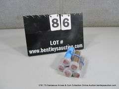 TUBES: 1940'S MIXED LINCOLN HEAD WHEAT PENNIES (5X MONEY)