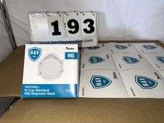 BOX: NAV N95 RESPIRATOR MASKS