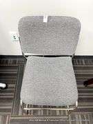 GRAY CLOTH CHAIR