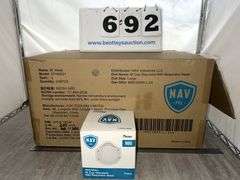 BOX OF NAV N95 RESPIRATOR MASKS