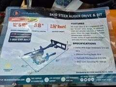 2025 WOLVERINE SKID STEER AUGER DRIVE & BIT ATTACHMENT MODEL: ADB-13-1218R,
