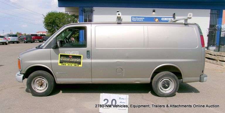 2001 CHEVROLET EXPRESS 2500 (3/4 ton)  CARGO VAN  67,495 MILES ~ 2001  CHEVROLET  EXPRESS  2500 (3/4