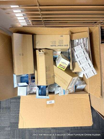 BOX OF MISC. SUPPLIES