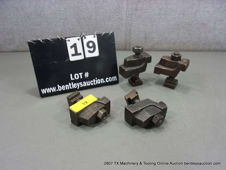 LOT MISC. T-BOLT HOLD DOWN CLAMPS