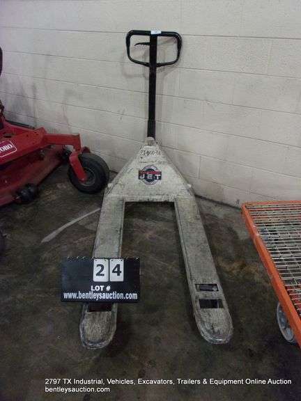 JET 6000LB. PALLET JACK ~ NEEDS TLC