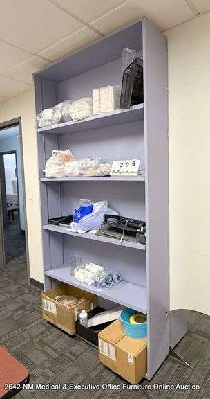BOOK CASE & CONTENTS