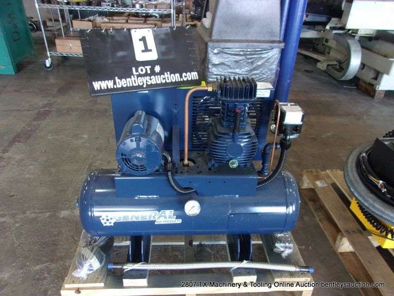 GENERAL AIR PRODUCTS M# LT20033A, S/N: LT200-19350265, 1/3 HP, 115/208-230 VAC, 1PH.