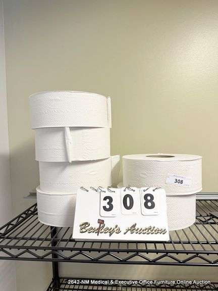 6 ROLLS OF TOILET PAPER