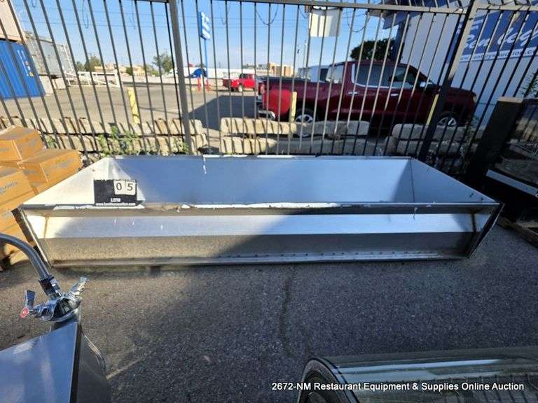 NEW - STAINLESS HOOD, 12'