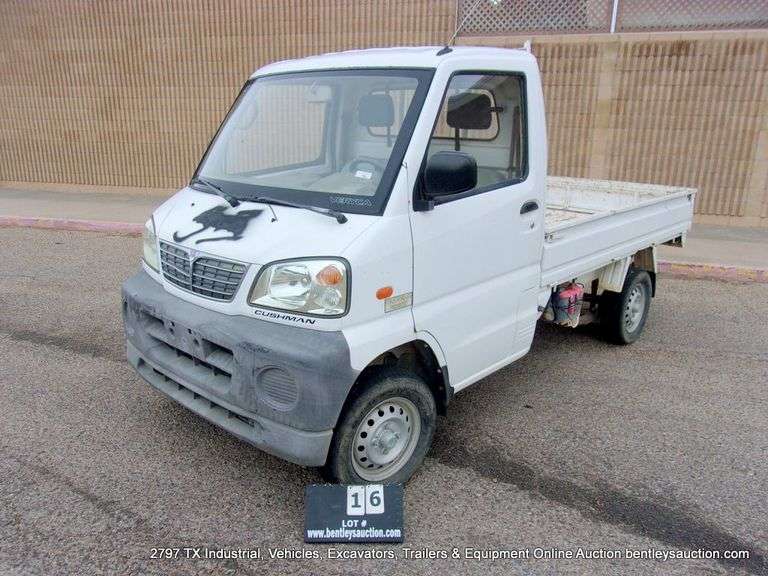 CUSHMAN VERYCA PLANT 1/4 TON PICKUP - 1 KEY - NO TITLE