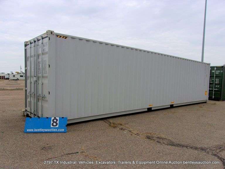 NEW ONE TRIP 40' HC STORAGE CONEX CONTAINER,